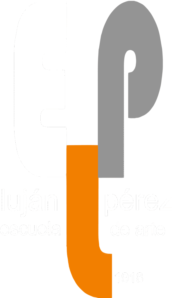 Logo de la escuela de arte Luján Pérez